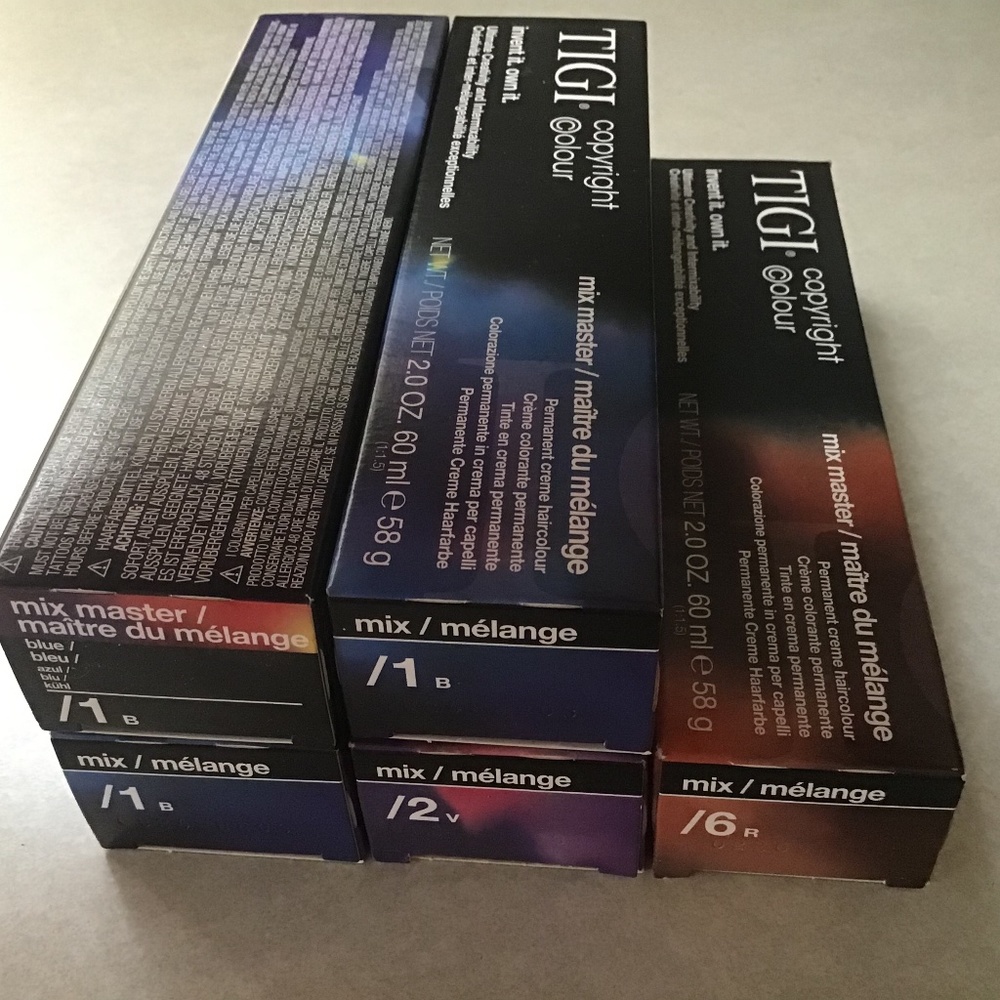 TIGI Mix master hair color dye